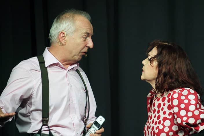 Zehntscheuer Amorbach 2015 Herbert und Schnipsi