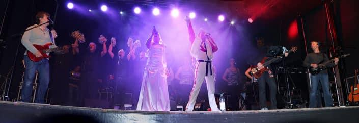 Zehntscheuer Amorbach 2015 Sommerrausch Queen Tom Pfeiffer Band